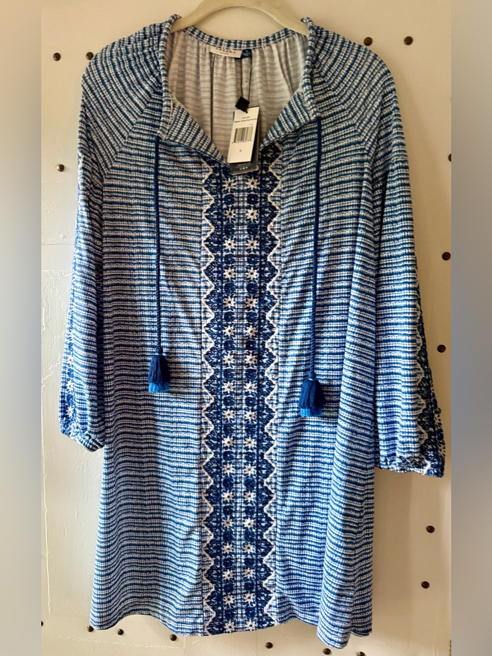 NWT CABANA LIFE tassel tunic dress